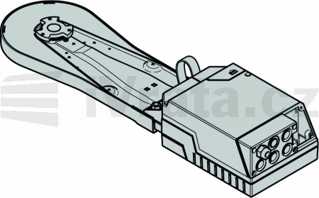 Pohon WA 300 S4 pro kování H4, HU4 (LH – RM > 1560, LZ ≤ 3500), V6, VU6 (RM > 2500 mm, LZ ≤ 3500 mm) s řetězovou skříní, SE i = 4,3 (bezpečné odblokování)