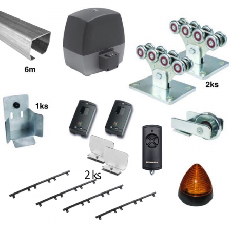 Komplet střední samonosné brány s pohonem Hormann LineaMatic P SK