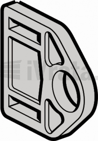 Držák hřídele, plastový