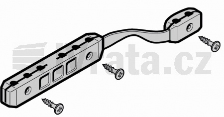 Spojka ozubeného pásu pro vodící kolejnice FS 10, FS 2, FS-BerryMatic, FS 3