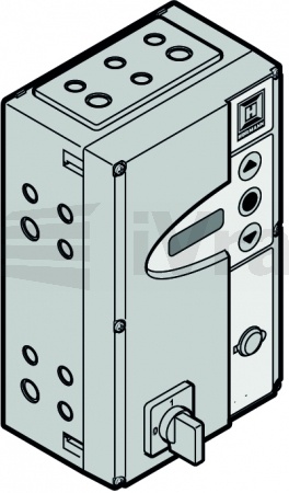 Řídící jednotka kompletní s hlavním vypínačem a cylindrickou vložkou A 445