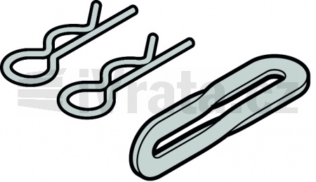 Závlačky, set, Hormann