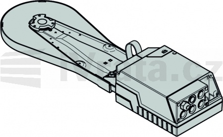 Pohon WA 300 S4 pro kování H4, HU4 (LH – RM > 1560 mm), Kování V6, VU6 (RM > 2500 mm), H5, HU5, V7, VU7 s adaptérem na řetěz, WE i = 5,3 (odblokování při údržbě)