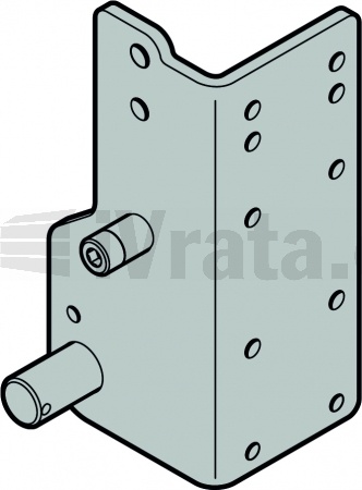 Držák lana na spodní sekci, AS002 67, kování H10, H11, přímý pohon, pravý, zinek