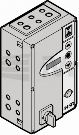 Řídící jednotka kompletní 420 R (velká krabice) s hlavním vypínačem, bez spodního krytu