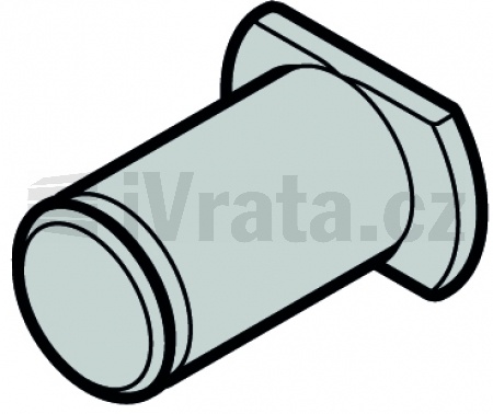 Čep pro vedení lan zinek