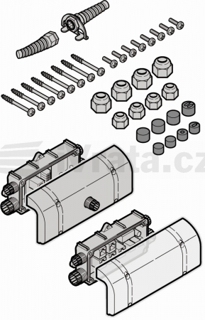 Připojovací sada IP65 pro ovládání 435 R, 445 R, 460 R, B 455 R