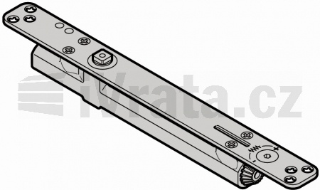 Integrovaný samozavírač dveří (pouze integrované dveře), upevňovací prvek