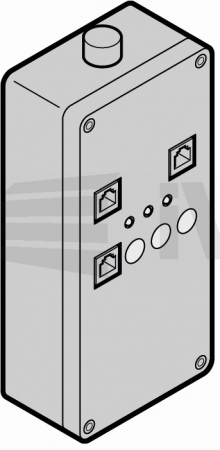 Tester kabelů KPT1 s kabelovou koncovkou, bateriemi 2 × 9V E-Block 6 LR61