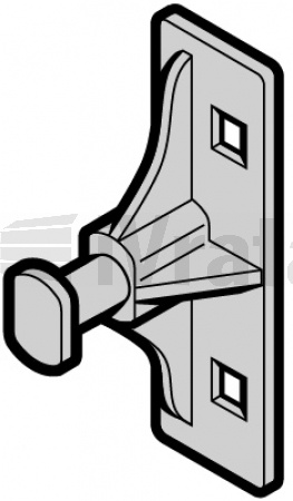 Zajišťovací čep, typ kování H