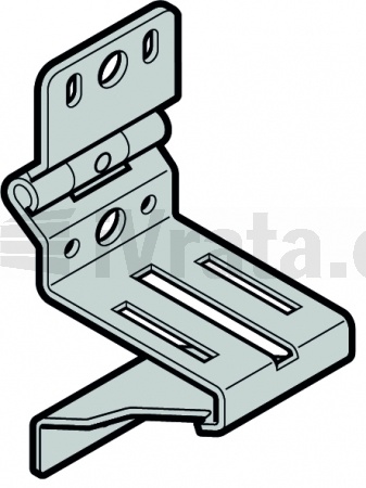 Boční pant typ 6, RB006, integrované dveře, zinek
