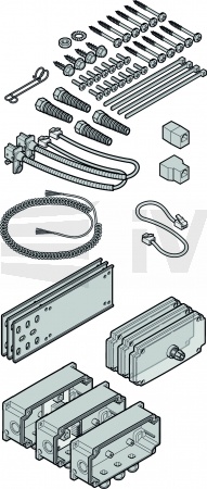 9.02 Připojovací sada, IP65 (mrtvý muž), WA 400 pro řídící jednotka A / B 435, A / B 440, A / B 445