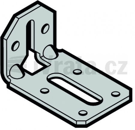 Kotevní úhelník rámu, N80, Hormann