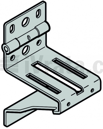 Boční pant pro pro vrata 67mm, RB15, zinek