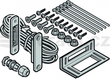 Integrovaný dveřní kontakt WA 400 pro vrata jiných výrobců, délka kabelu 6400 mm