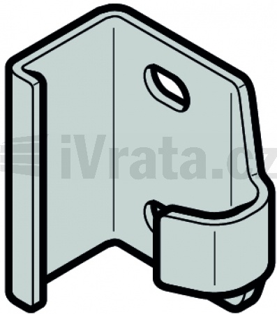 Svorka pro svislou pojezdovou kolejnici