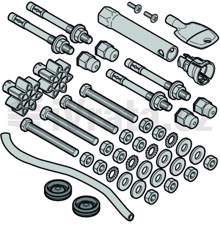 Sáček se šrouby LineaMatic H