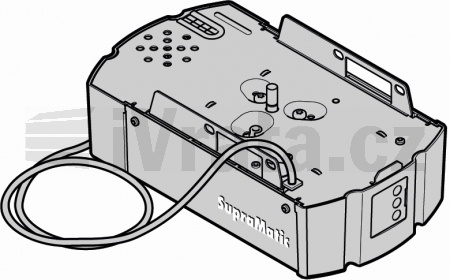 Stropní pohon SupraMatic E (3. řada), s integrovaným přijímačem