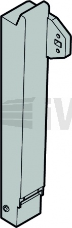 Náběhová rampa, horní část, plast, pravá