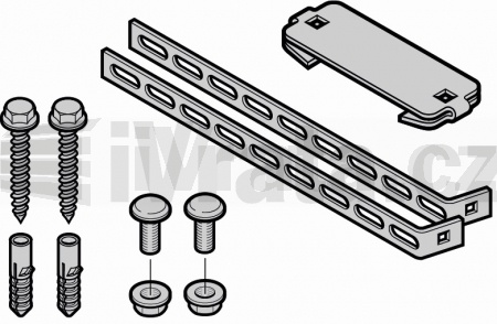Držák vodící lišty, sada