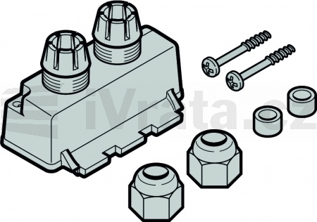 Kryt převodovky s průchodkami