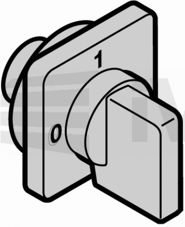 Horní část hlavního vypínače