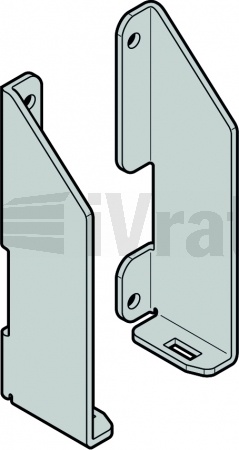 Úhelníky pro vyztužení, sekce 67, zinek