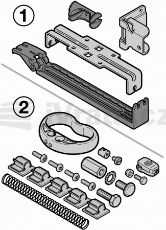 Sada příslušenství 1 na nouzové odblokování SE3 pro WA 250 R, WA 300 R S4, WA 300 AR S4