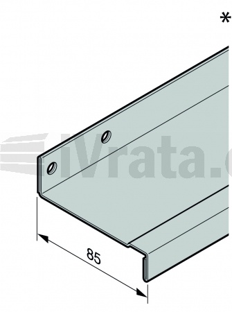 Výztuha vratového křídla 85, sekce 42 a 67mm