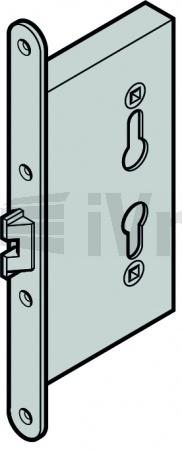 Vyměnitelný zámek pro boční dveře bez vložky, Hormann