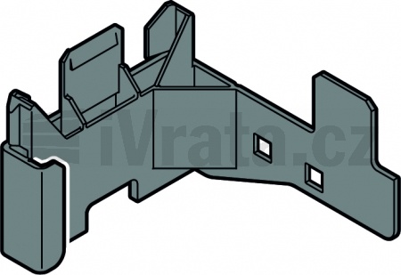 Patka zárubně, plast, levá