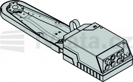 Pohon WA 300 S4 pro kování N1 s řetězovou skříní, SE i = 2,6 (bezpečné odblokování)