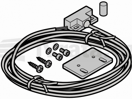 Magnetický spínač WA 300 R S4 s montážním materiálem