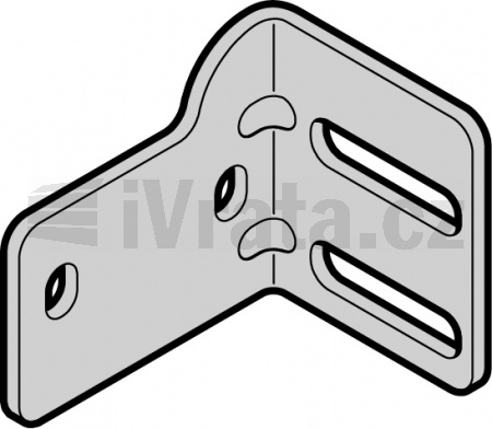 Výztuha držáku rolny, typ 4, RC2, levá