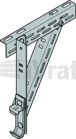 Konzola stropní pro horizontální kolejnici, 1092mm