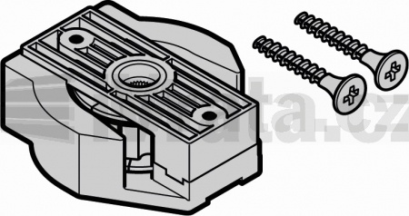 Řemenice pro vodící kolejnici FS 60, ozubený řemen zelený