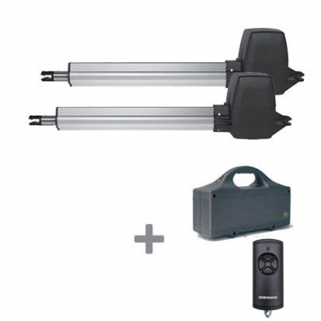 Pohon křídlové brány Hörmann RotaMatic Akku 2 BiSecur