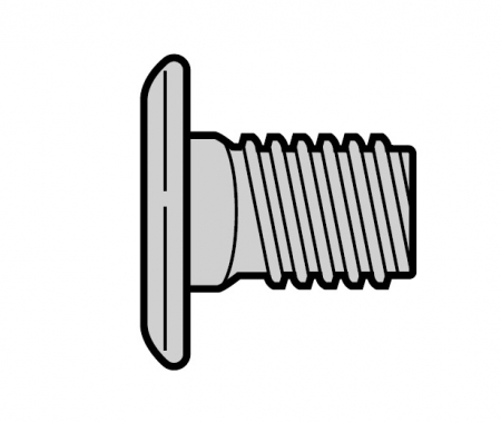 Šroub s plochou hlavou M8 × 13